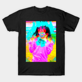 Anime Cosplay Girl Glitch Art 05 T-Shirt